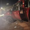 No tuvo consecuencias graves un espectacular accidente de tránsito registrado en el centro de Melo