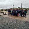 Con una inversión que ronda el millón de pesos la Intendencia habilitó el primero de los tres puentes sobre la Cañada Juan Pablo