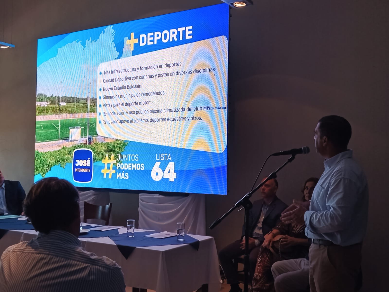 La construcción de una ciudad deportiva es uno de los proyectos que están insertos en el plan de gobierno de Jose Yurramendi