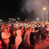 Una multitud acompañó el evento solidario que se realizó en el Parque Rivera