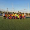 Ochenta niños y niñas asisten a diario a la Escuela Municipal de Fútbol Infantil