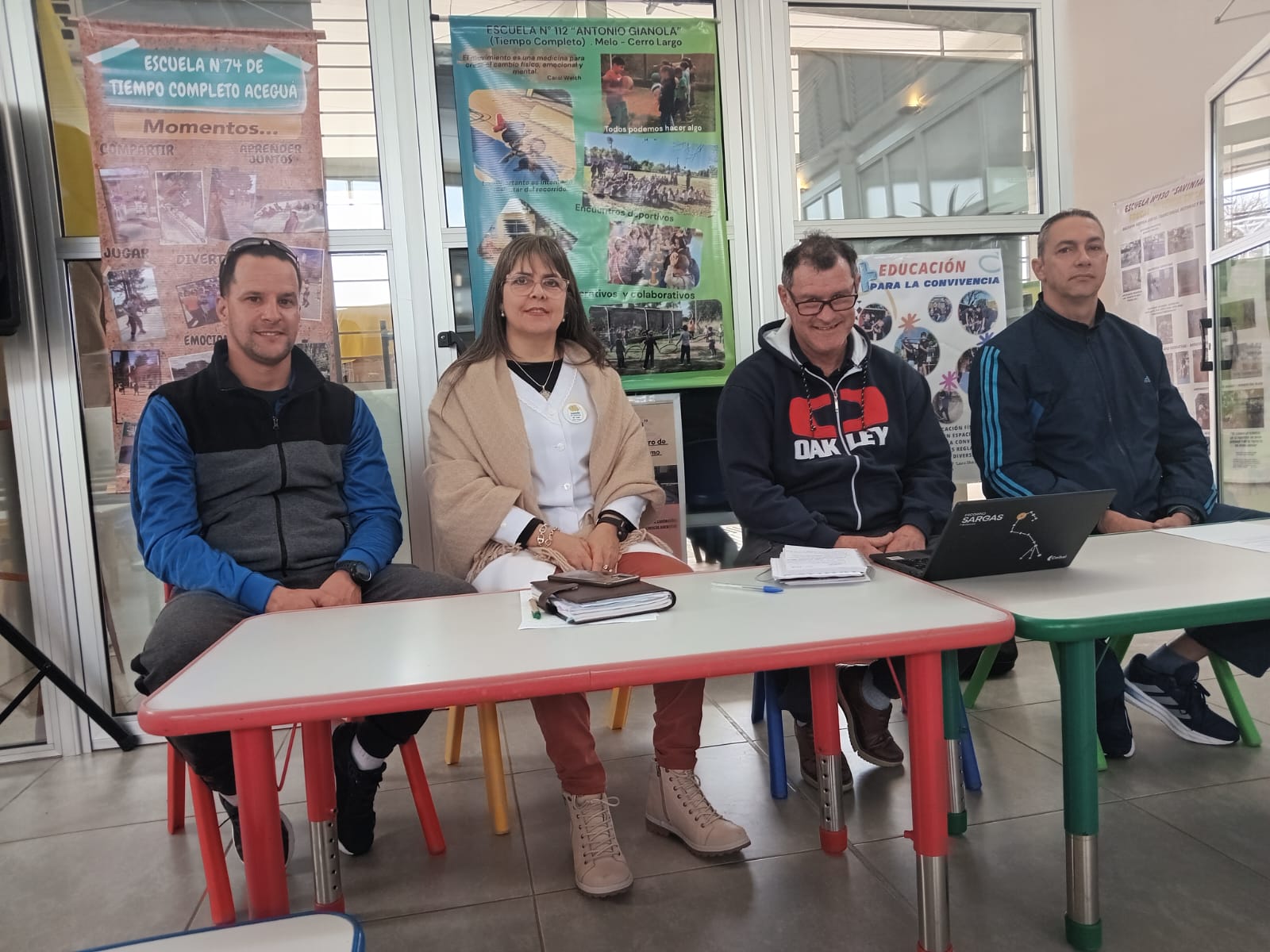 Autoridades locales resaltaron y valoraron el proceso de la enseñanza de la educación física en escuelas departamentales