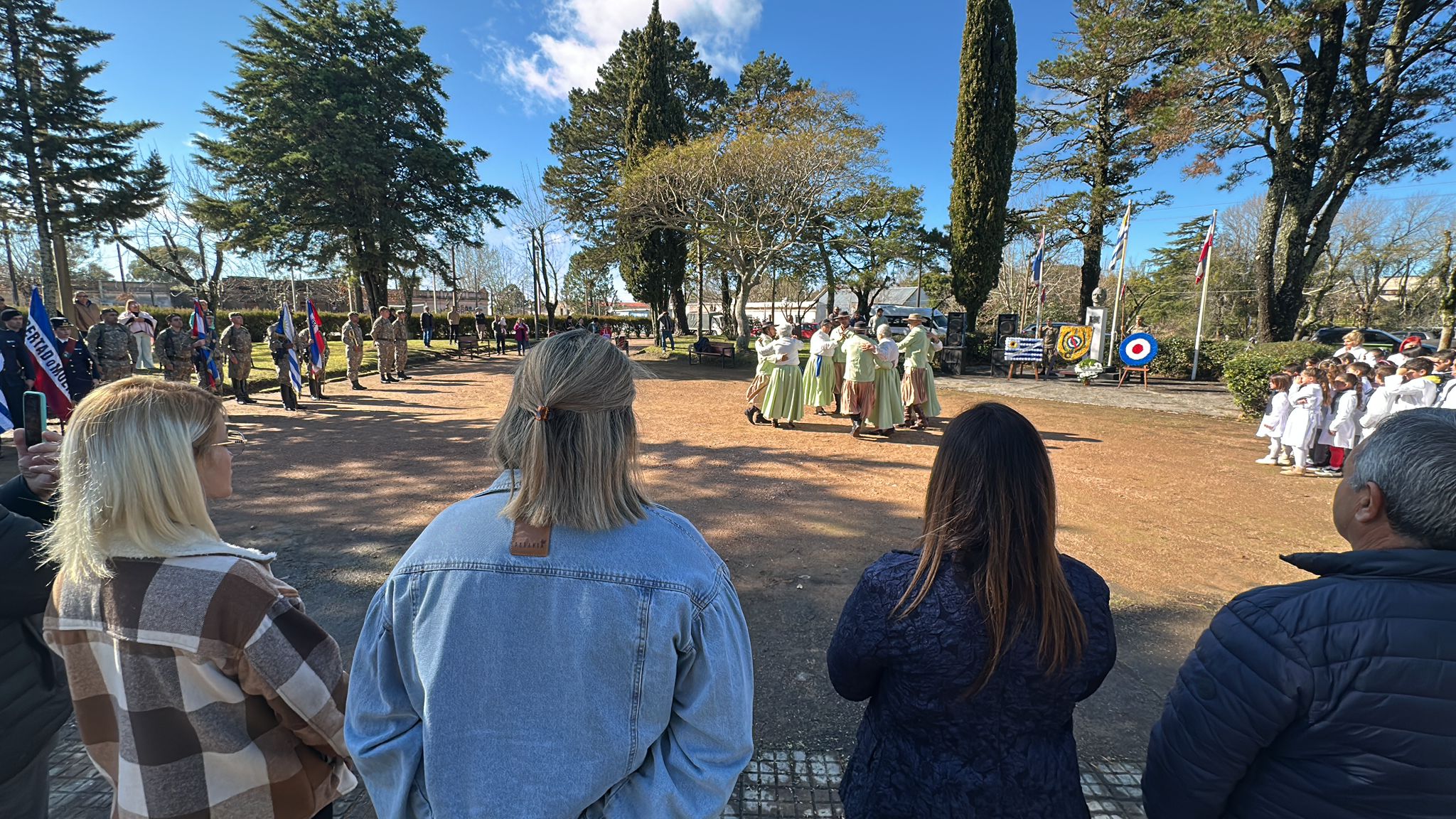 En Tupambaé se realizó esta mañana el acto central en Cerro Largo por el aniversario 195º de la Jura de la Constitución