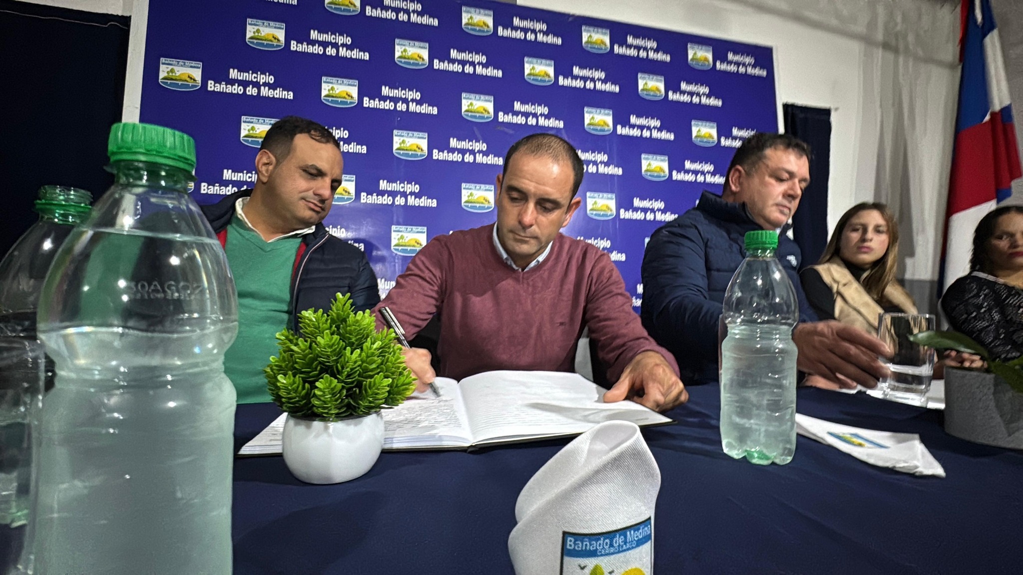 Finalizar obras ya iniciadas y comenzar otras proyectadas es el primer objetivo del alcalde reelecto de Bañado de Medina