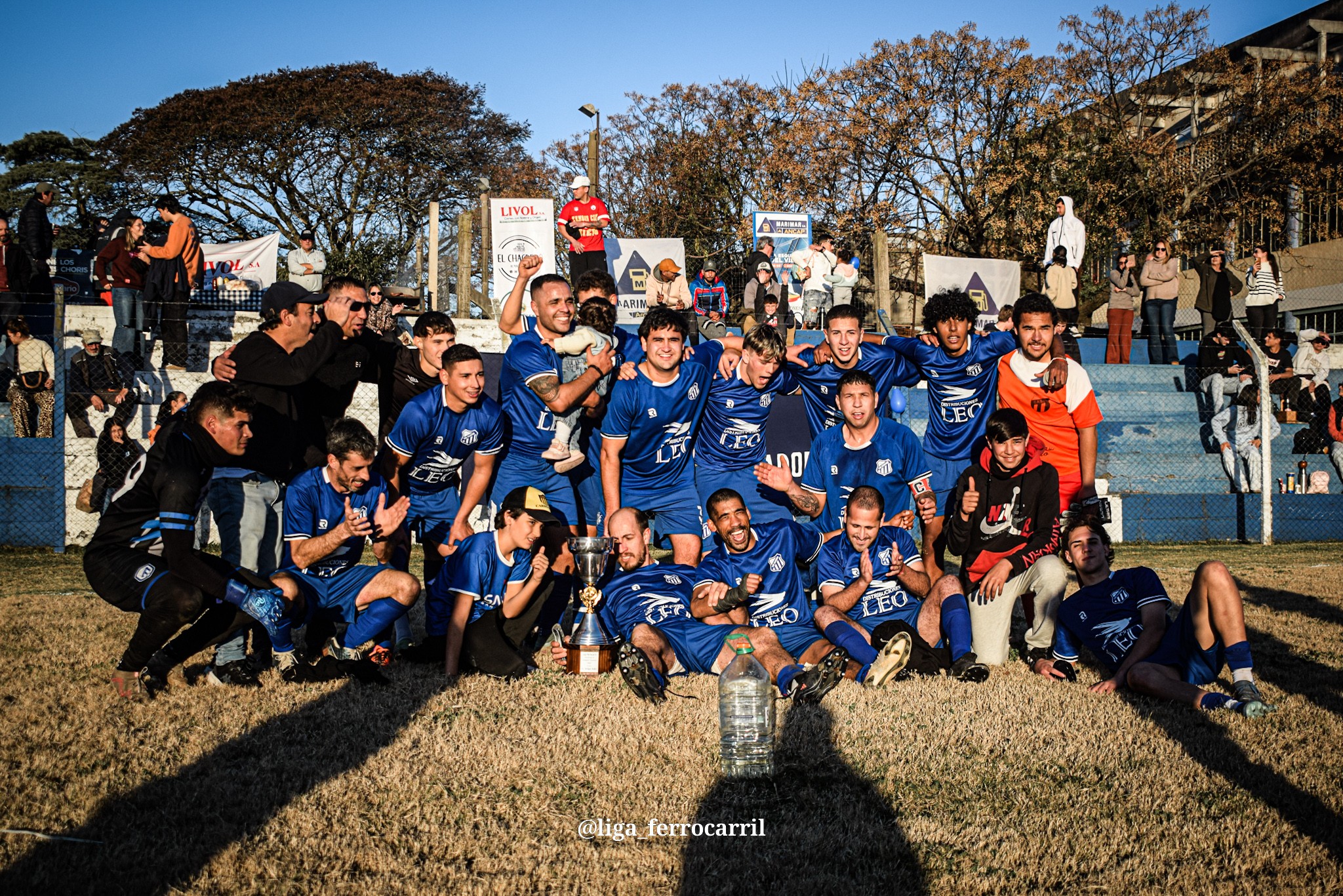 San Salvador se coronó campeón del Clausura de la Liga Ferrocarril tras vencer a Sauce por 1 a 0