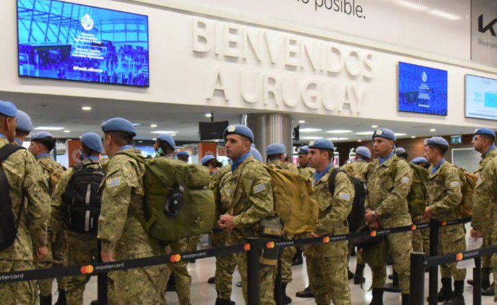 El Ejército Nacional brinda asistencia a la familia de los militares que llegaron recientemente desde el Congo