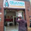 La policía investiga los daños y el hurto a un local de celulares del centro de Melo