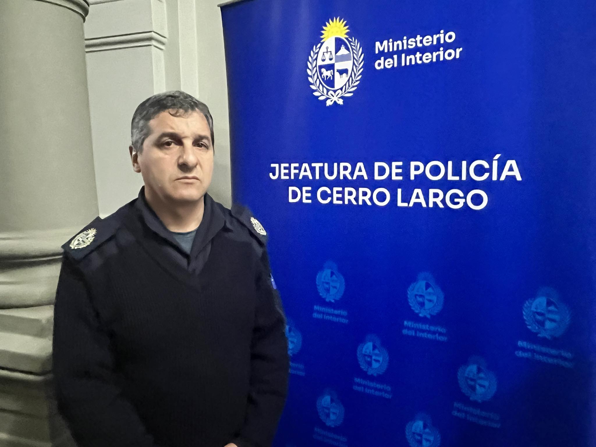 El Jefe de Policía de Cerro Largo confirmó su salida a un cargo nacional dentro del Ministerio del Interior