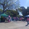 Está en pleno desarrollo la jornada de concientización sobre cáncer de mama en Plaza Constitución