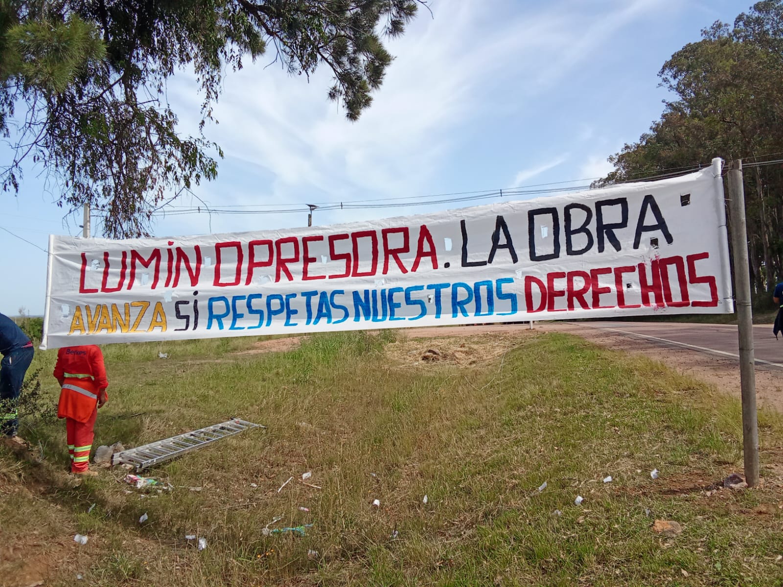 No hay avances en el conflicto del SUNCA por la obra de Lumin en Melo y desde el sindicato responsabilizan a la firma