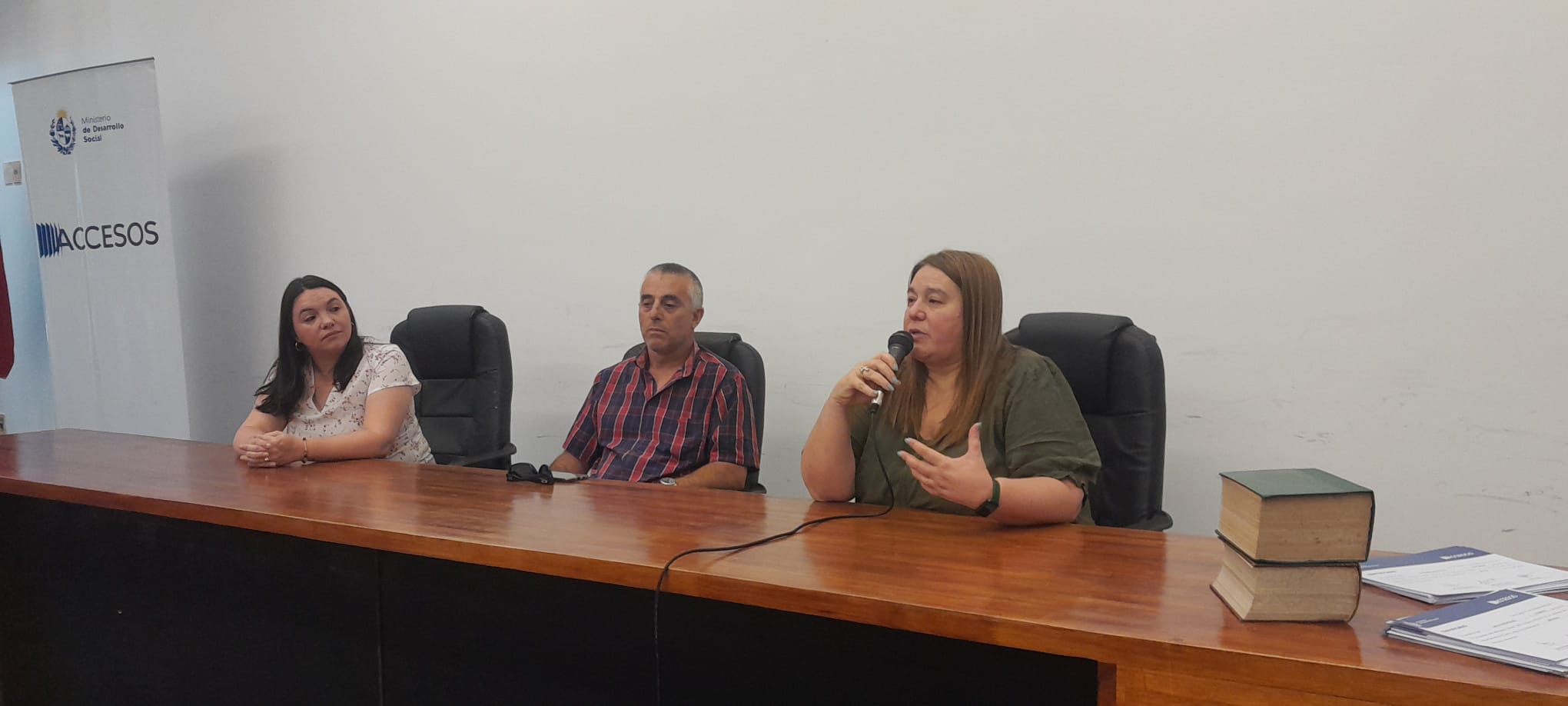 “Sabemos que esto no es fácil, es un fin de un ciclo y hay que reacomodarse de nuevo”, dijo la Referente Regional del Programa Accesos