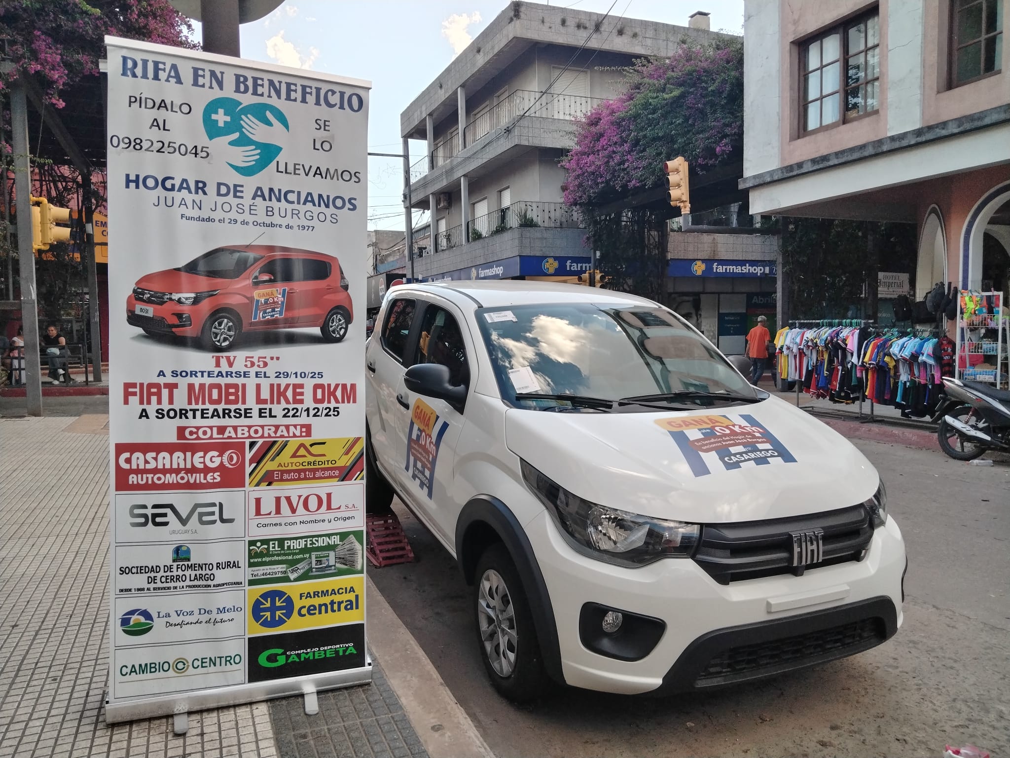 Será el lunes 22 el sorteo de la rifa a beneficio del Hogar de Ancianos Juan José Burgos