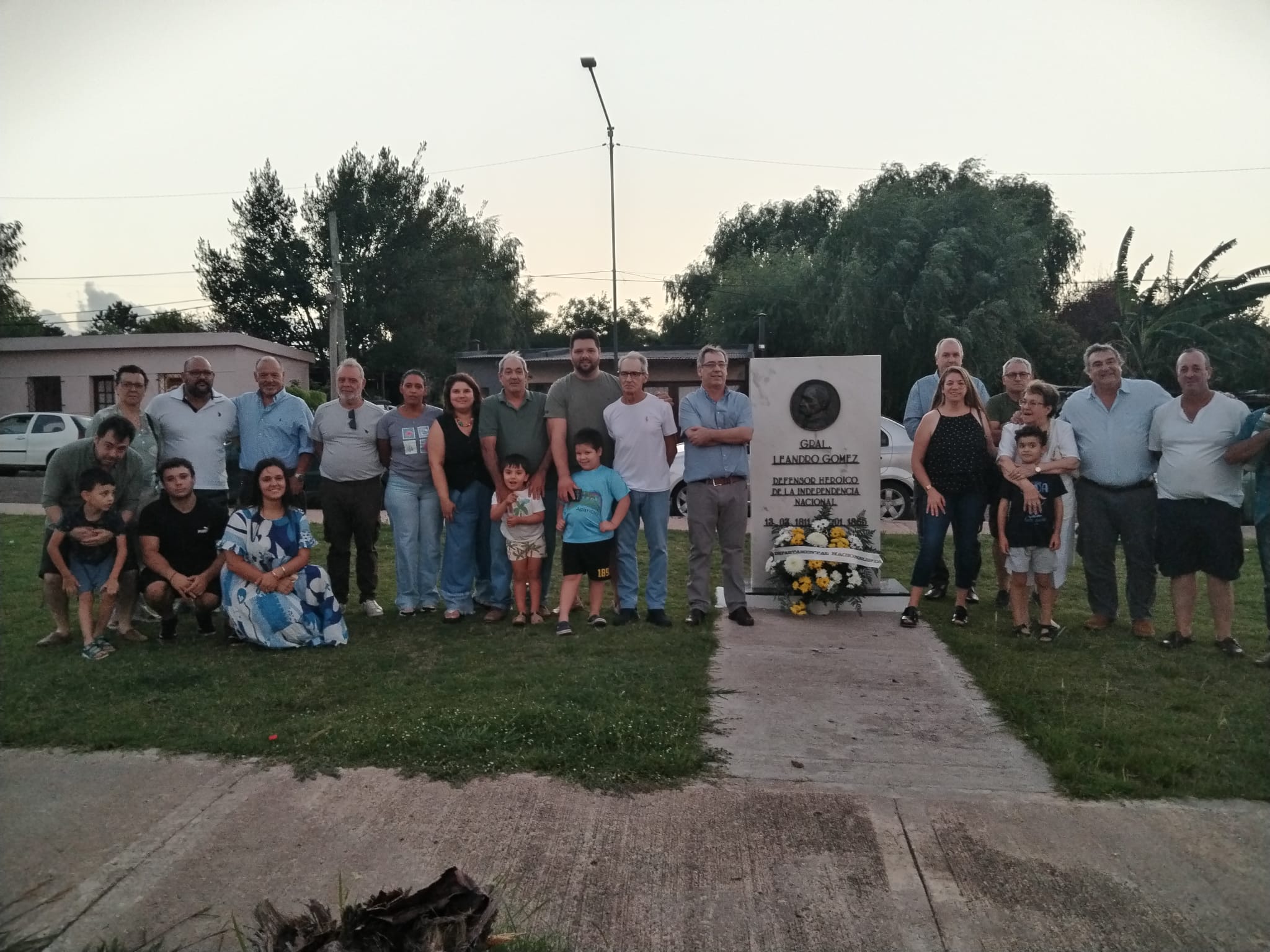 Con el homenaje al Gral. Leandro Gómez el Partido Nacional dio inicio a los festejos de sus 190 años que se celebran en este 2026