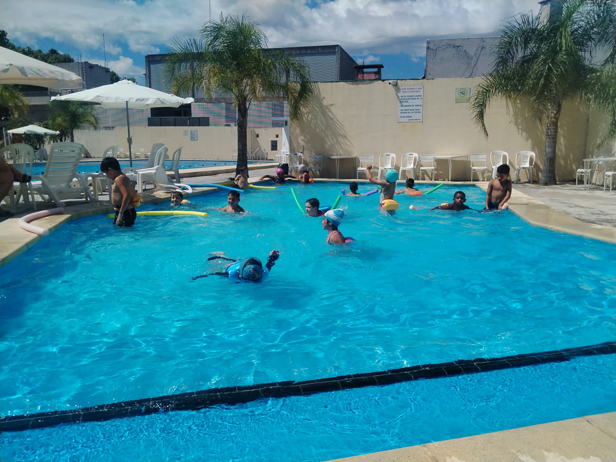 Jornada de sol, calor y alegría en el Club Unión de Melo