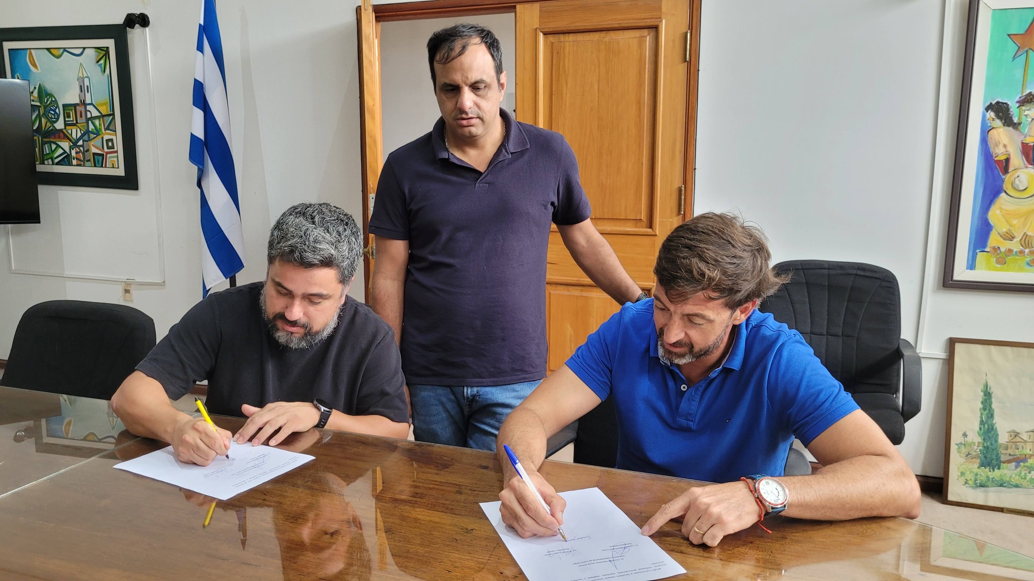 Nicolás Gramajo asumió desde hoy un interinato en la Secretaria General de la Intendencia de Cerro Largo