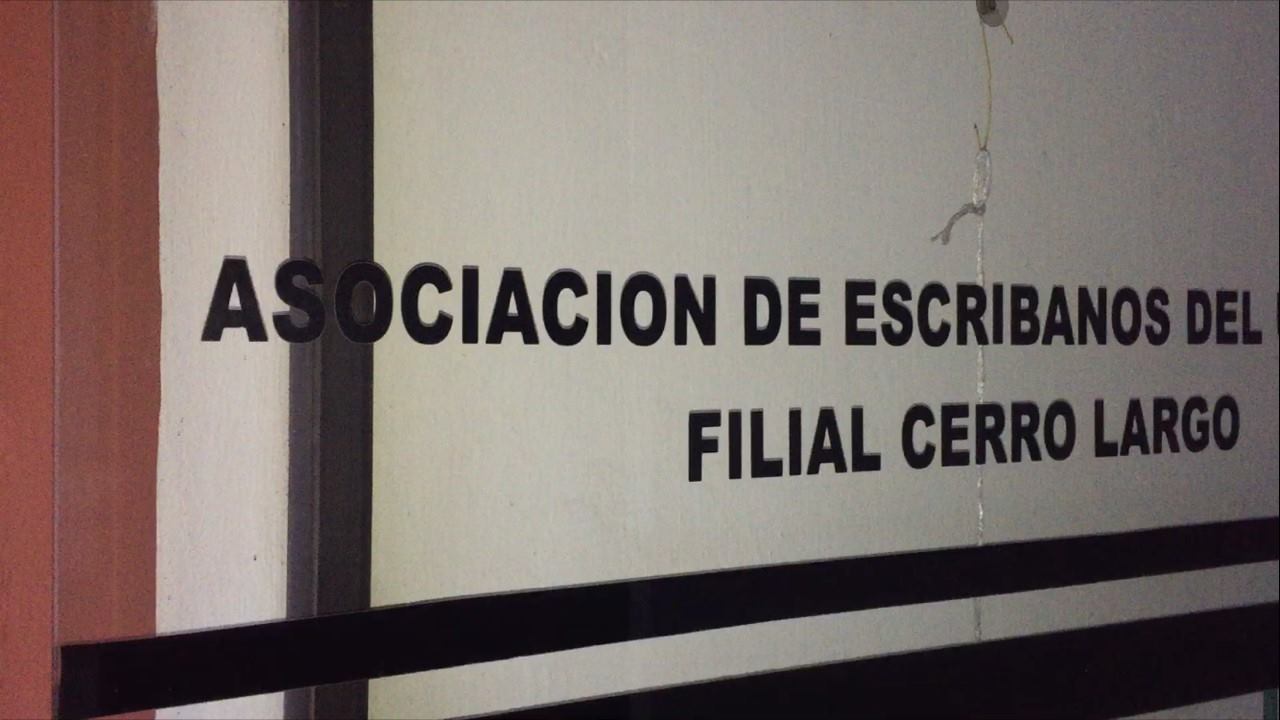 Se encuentra bajo investigación de la Asociación de Escribanos del Uruguay una situación interna registrada en la filial de Cerro Largo