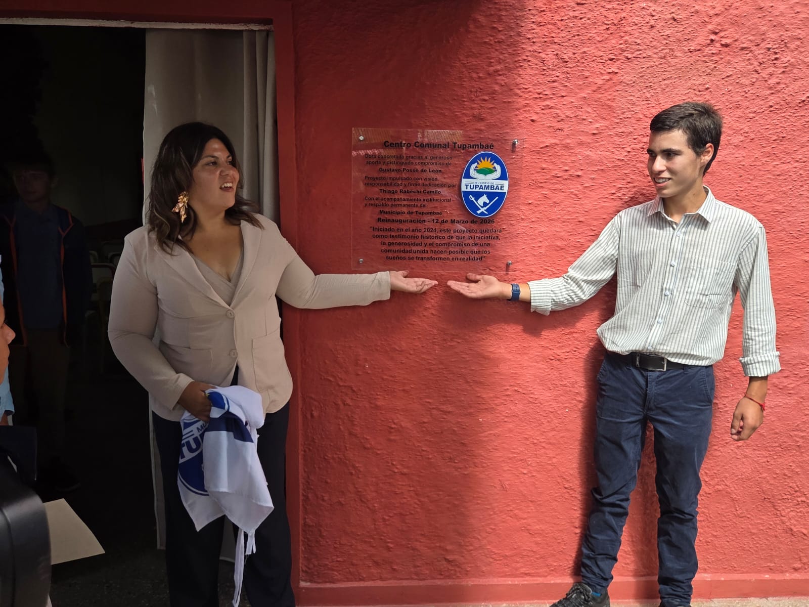 Tupambaé reinauguró su centro comunal