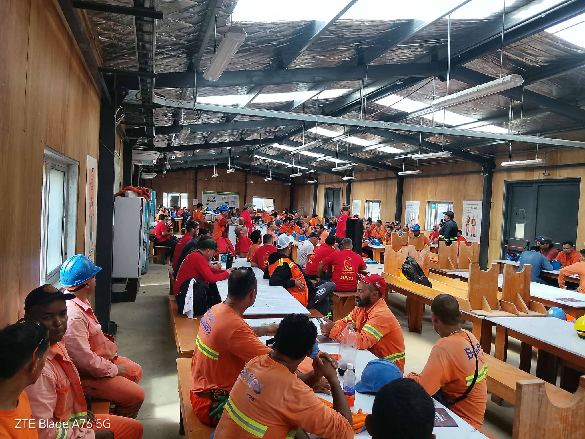 “Al obrero le decimos que siga confiando en la 580”, dijo el dirigente Roque Calcagno