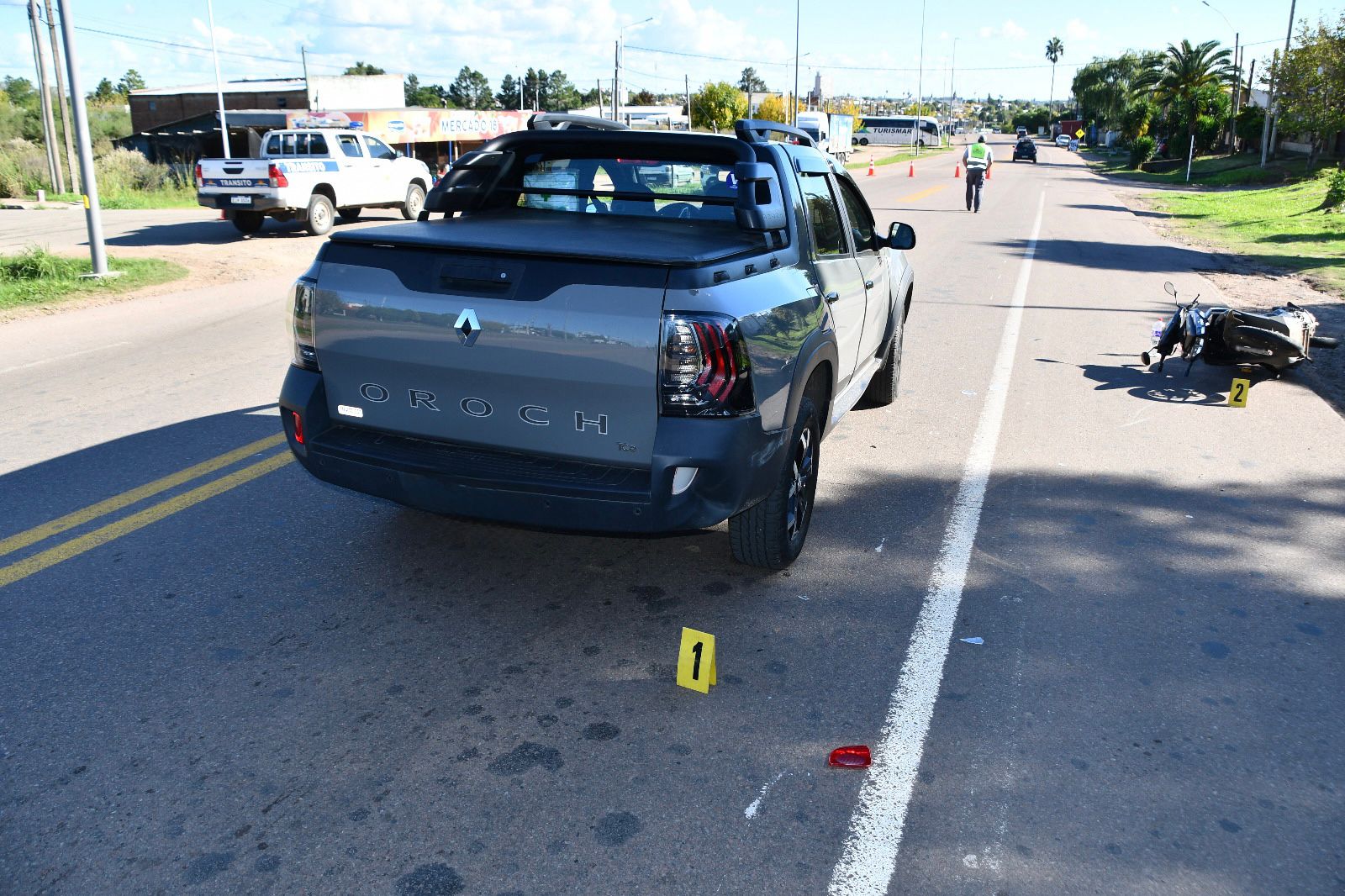 Lesiones graves sufrieron una mujer y un hombre tras protagonizar sendos siniestros de tránsito en Melo