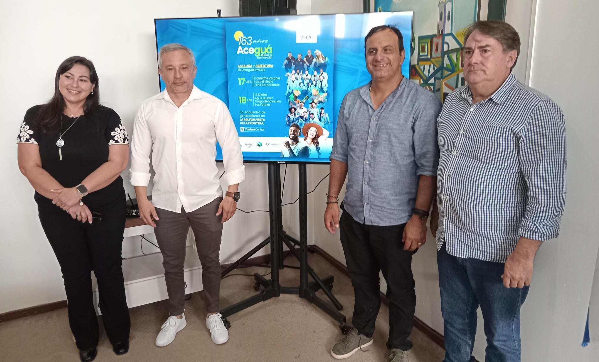 Comienzan hoy los festejos por el aniversario 163 del Municipio de Aceguá