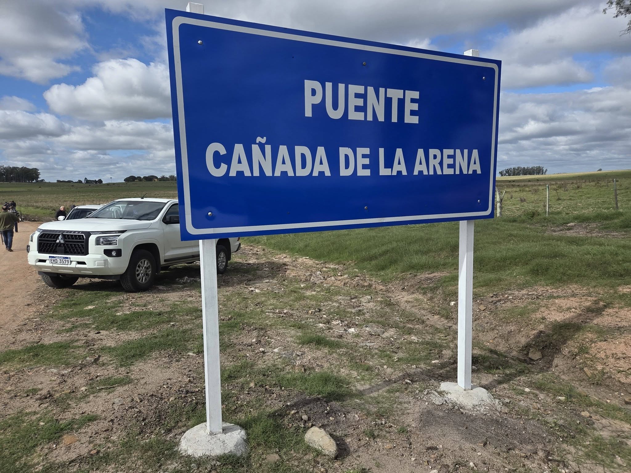 “Esta obra para nosotros es un hito, por eso la venimos a celebrar”, dijo uno de los productores de la zona de Colonia Wilson
