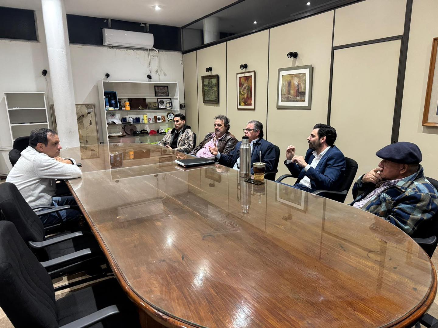 El Comité Ejecutivo Departamental del Partido Colorado expresó conformidad sobre la gestión de la administración Morel