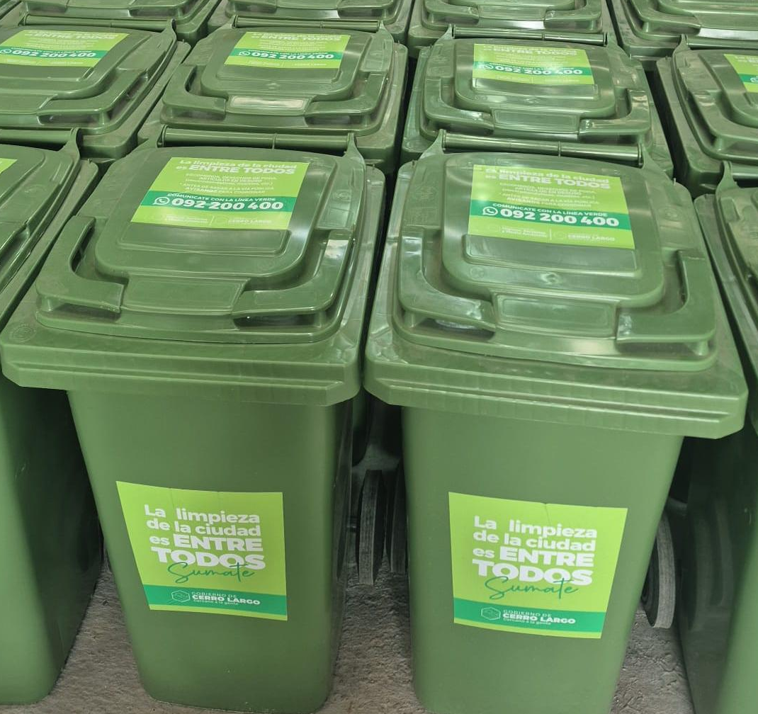 La Intendencia habilitará obras y dejará operativo un nuevo sistema de recolección de residuos en barrio Popular