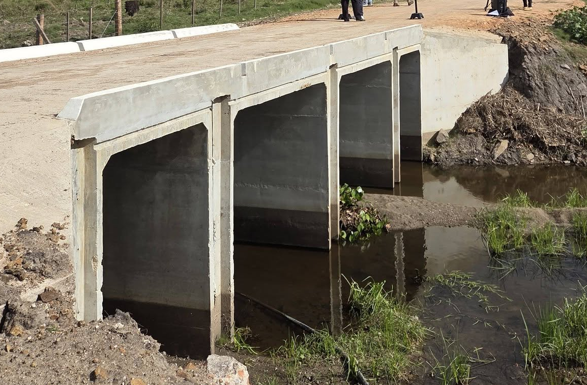 En Cerro Largo se construyó el primer puente bajo un nuevo sistema constructivo