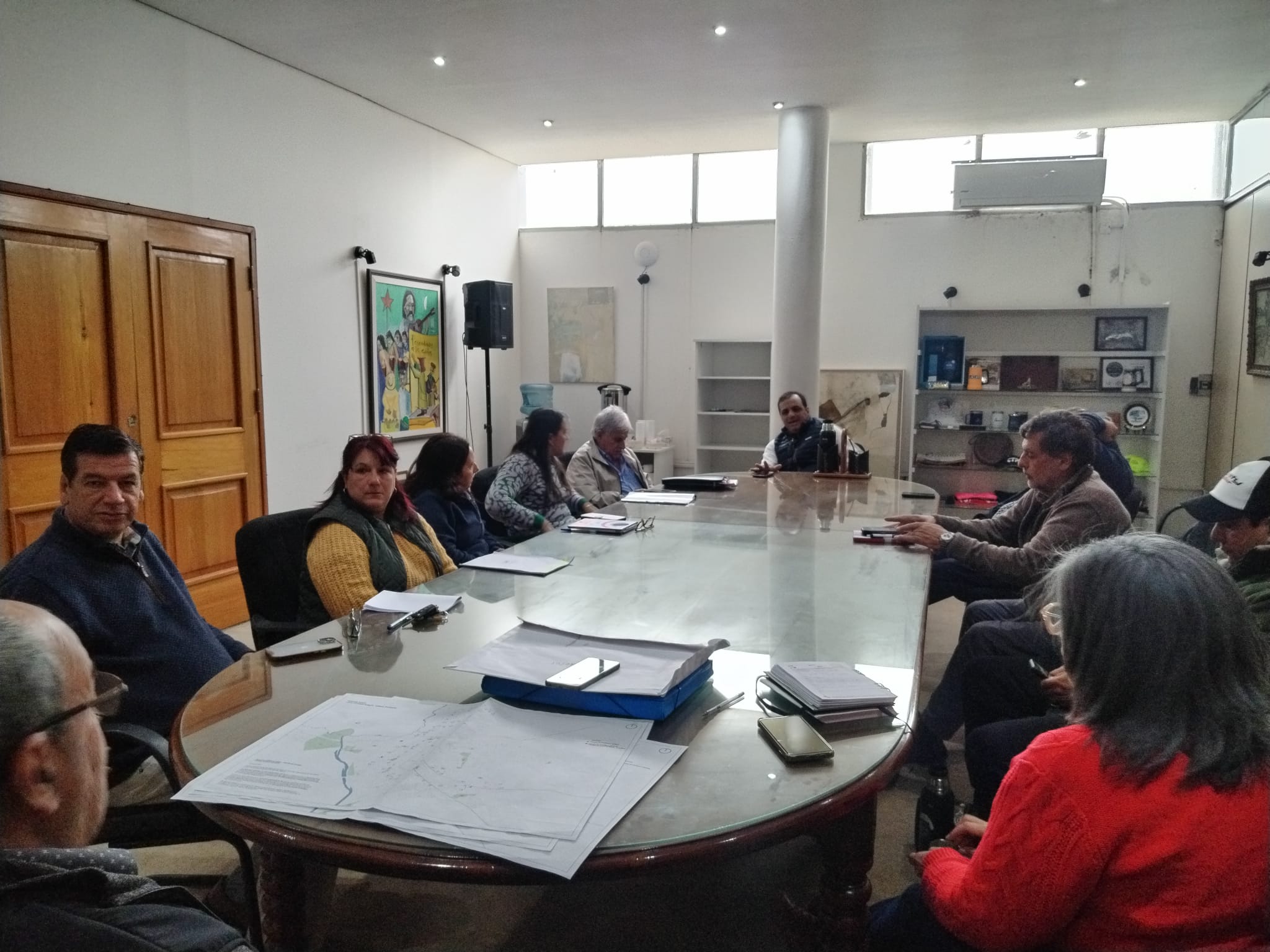 Empresarios del transporte urbano de pasajeros se manifestaron conformes con el diálogo iniciado con el Gobierno Departamental