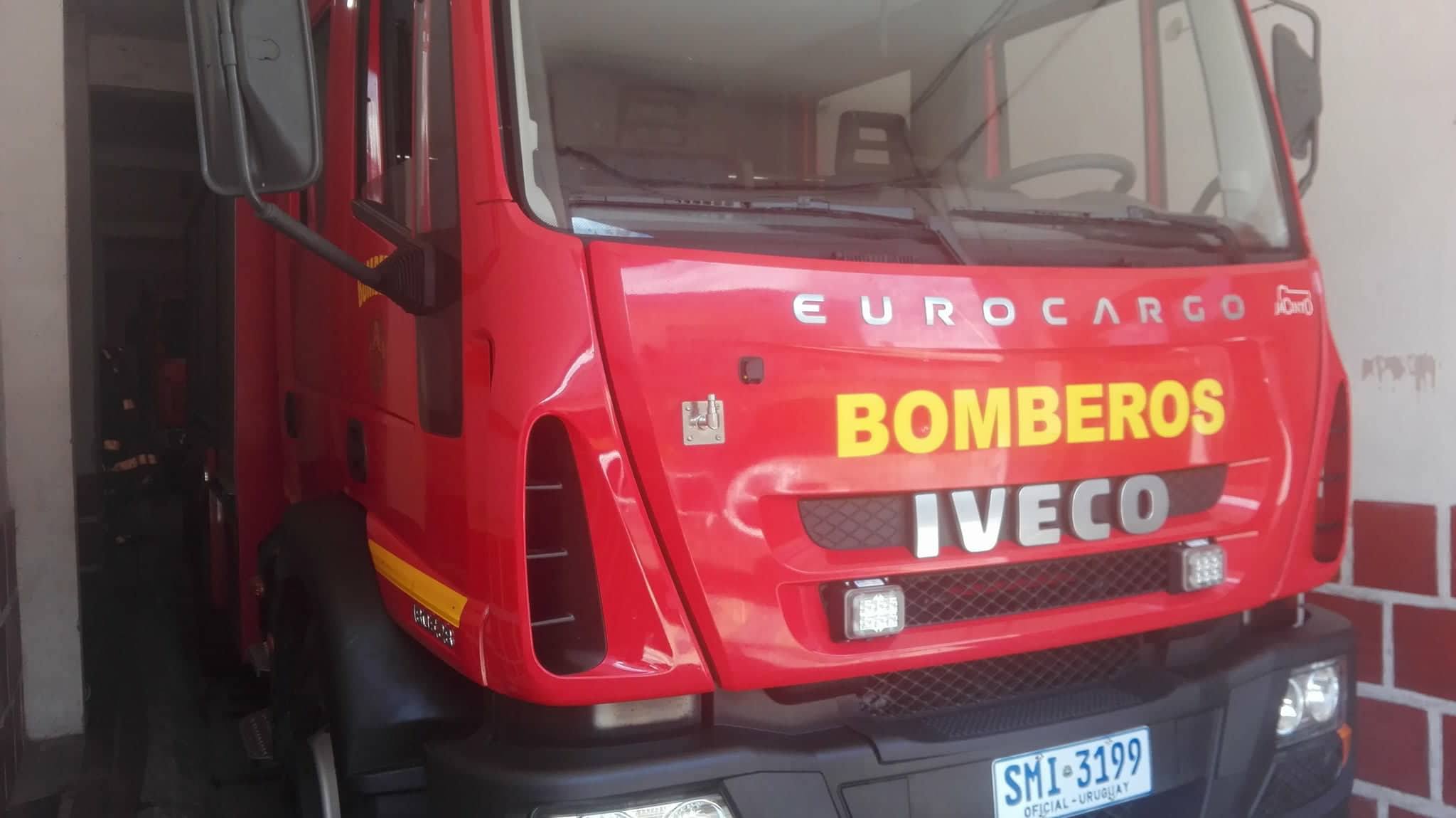 Importantes daños se registraron en una vivienda que se incendió en Melo
