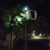 La instalación de 120 luminarias este año y el 100 % de la Laguna Merín con alumbrado público al finalizar el quinquenio es compromiso del Alcalde Rodolfo Conde