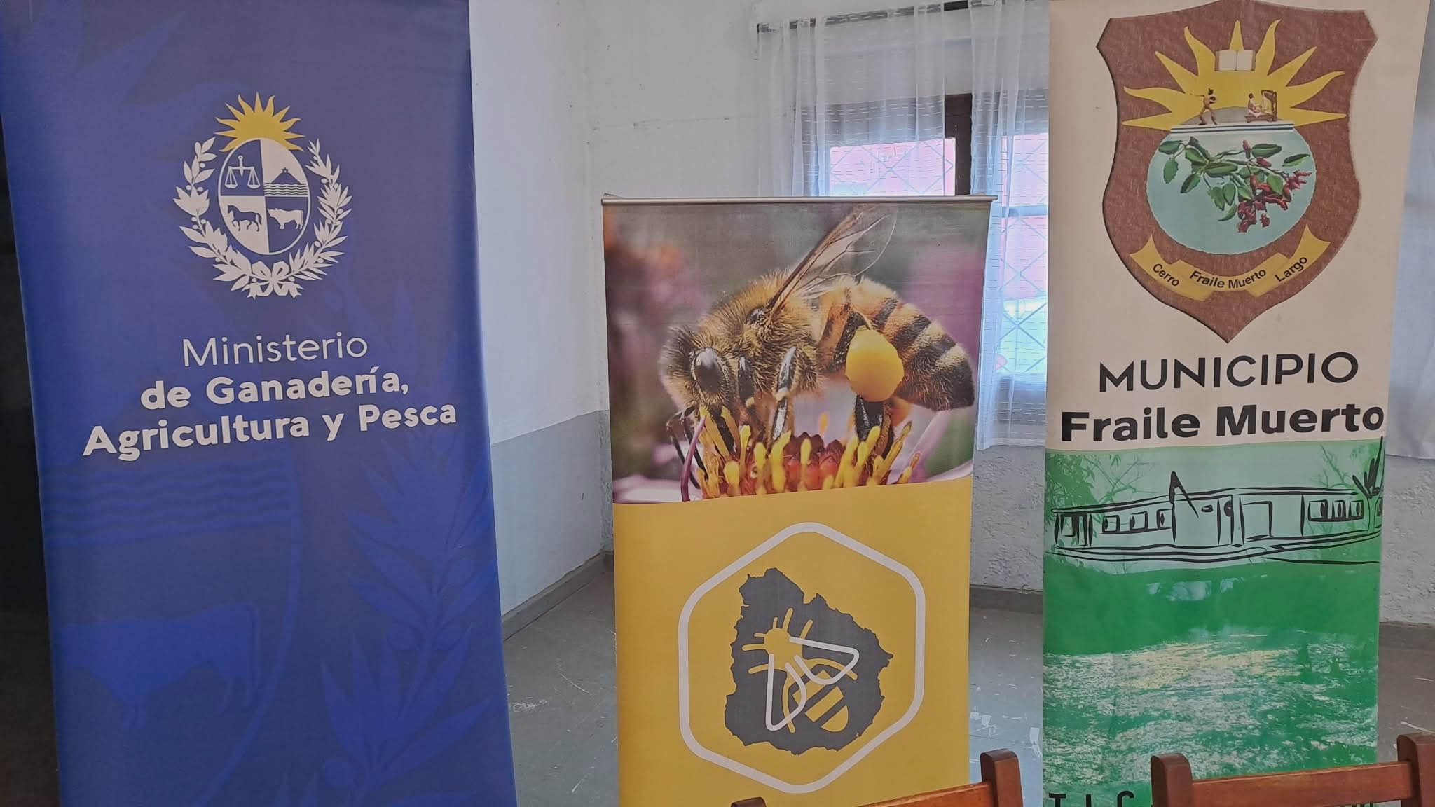 Preocupados sobre la mortandad de abejas, y el impacto en la salud de los productos de colmena, se reunieron apicultores de todo el país en la ciudad de Fraile Muerto
