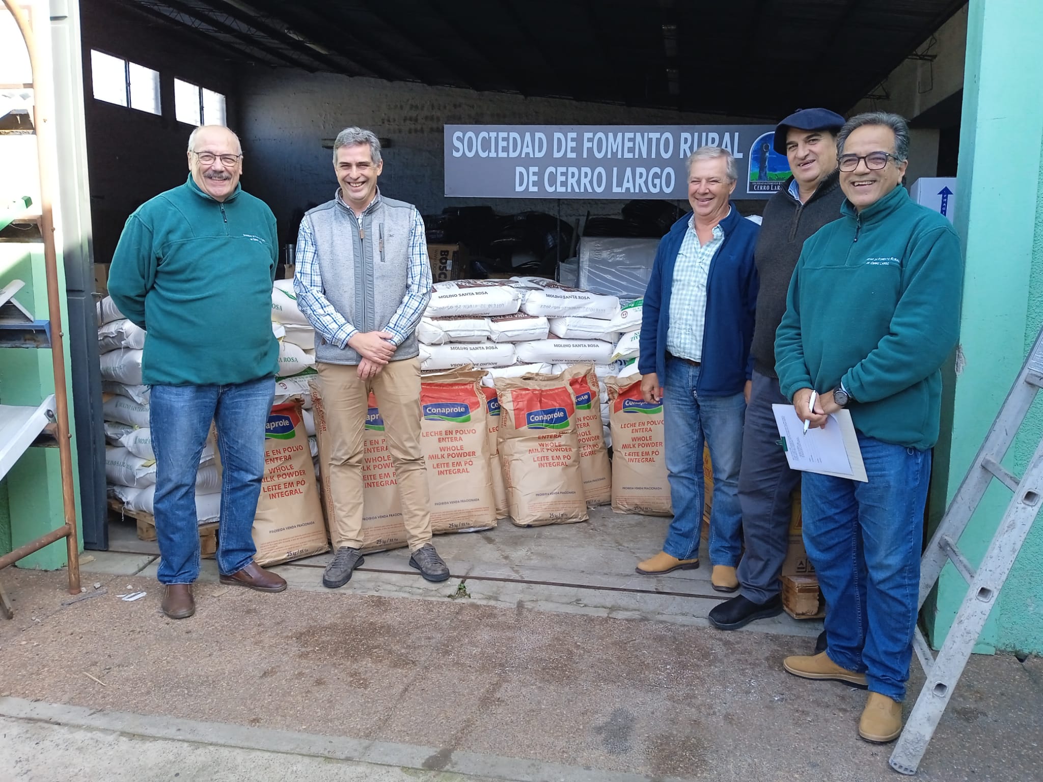 7 mil dólares en artículos alimenticios donó la Sociedad Fomento de Cerro Largo para el programa “Plato Caliente”