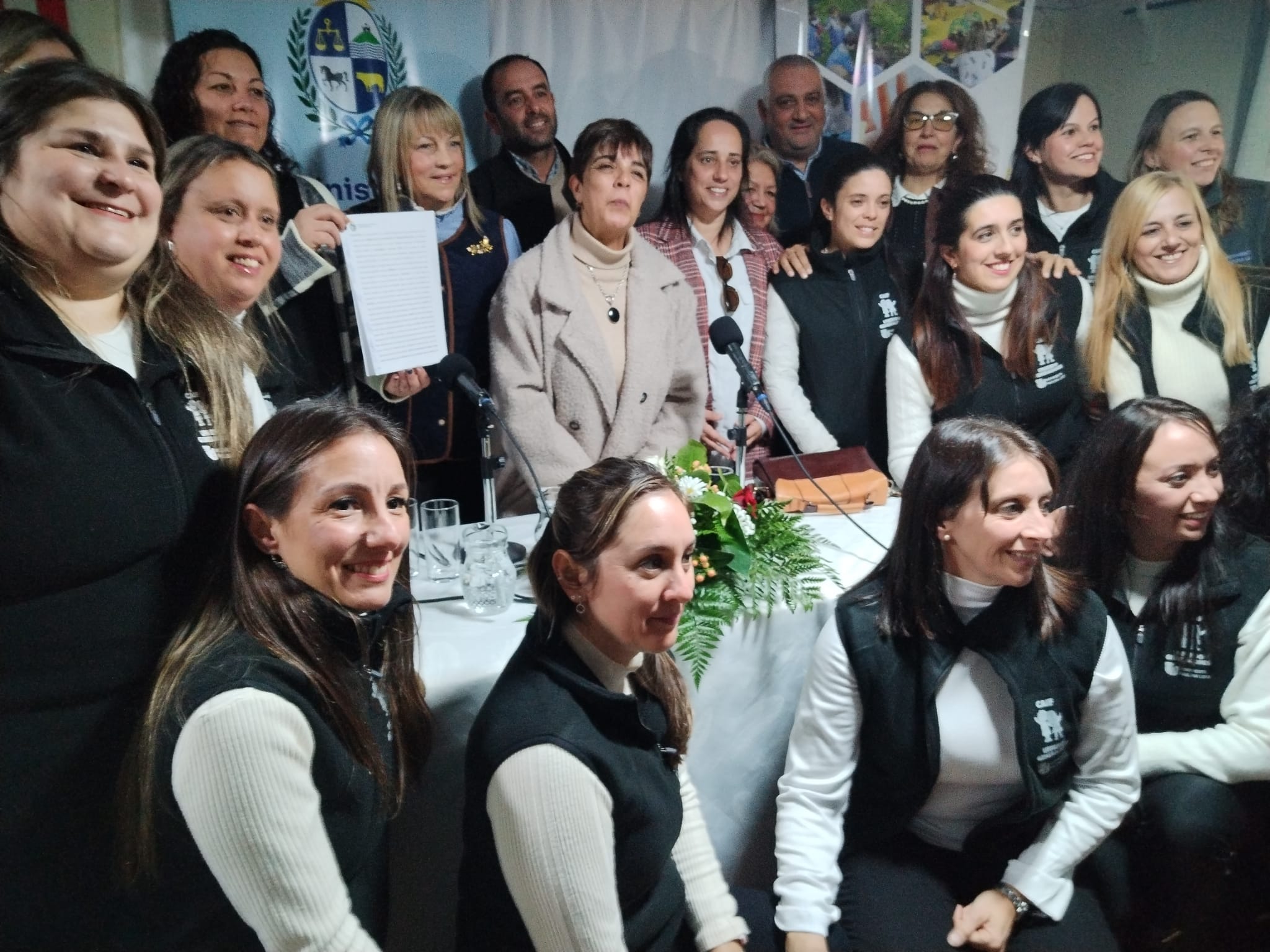 A la construcción de una sala de experiencia oportuna para atender la educación psicomotriz destinará recursos el CAIF Uniendo Generaciones