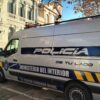 Una moderna unidad que pertenece al centro de comando móvil del Ministerio del Interior trabaja en Melo