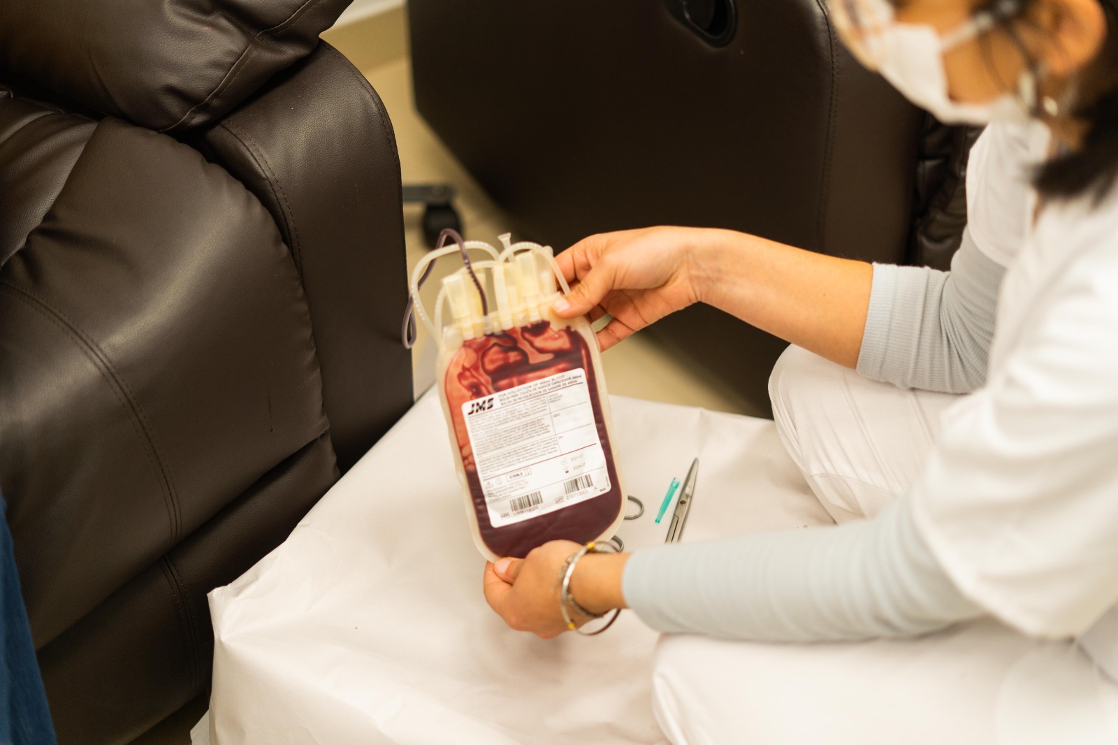 Como “autosuficiente” califican el momento actual del banco de sangre del Sanatorio Camcel