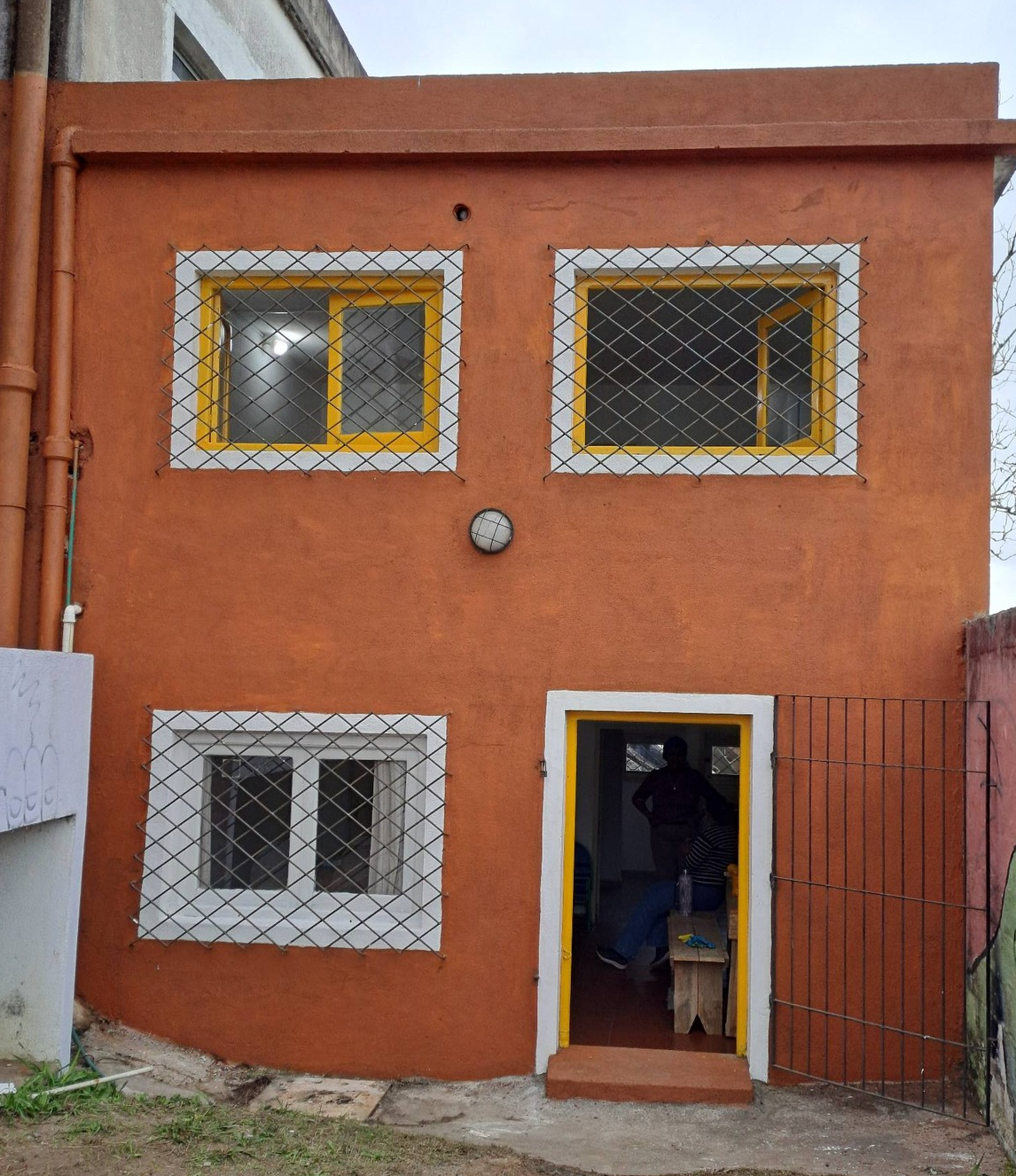 Con una atención primaria a unas 50 personas, se habilitó oficialmente hoy el nuevo comedor de Fraile Muerto