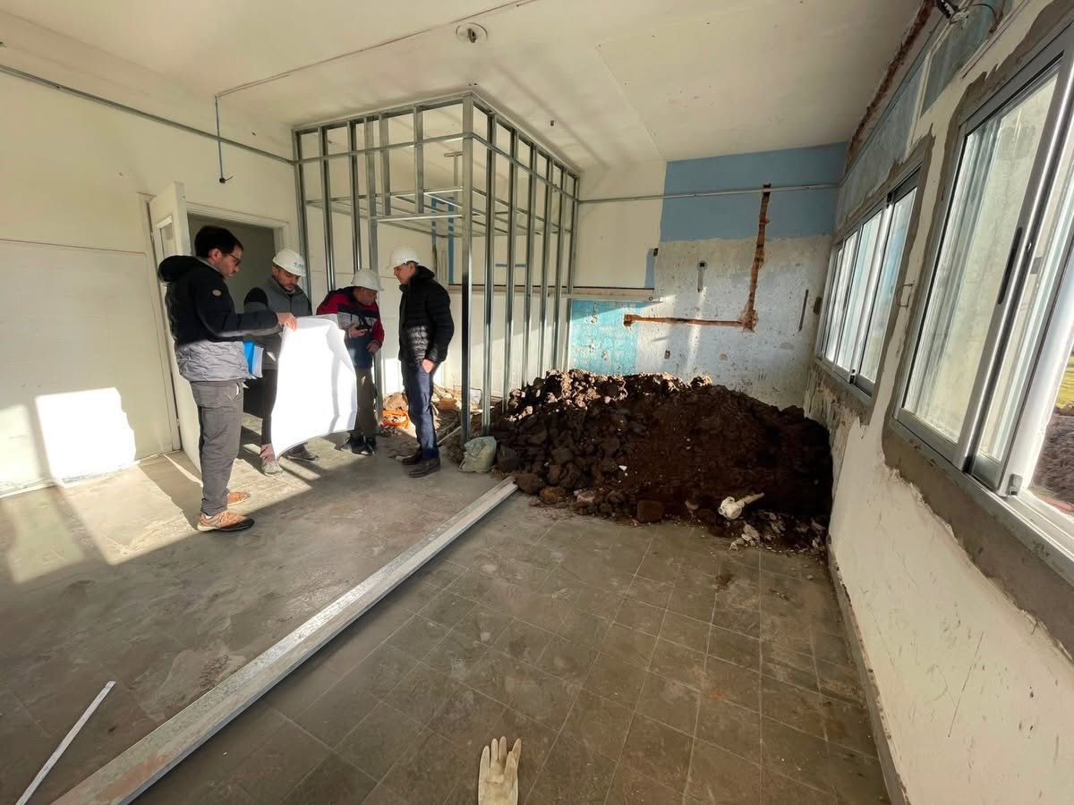 Una serie de obras en procura de mejorar la infraestructura edilicia se llevan adelante en el Hospital de Río Branco