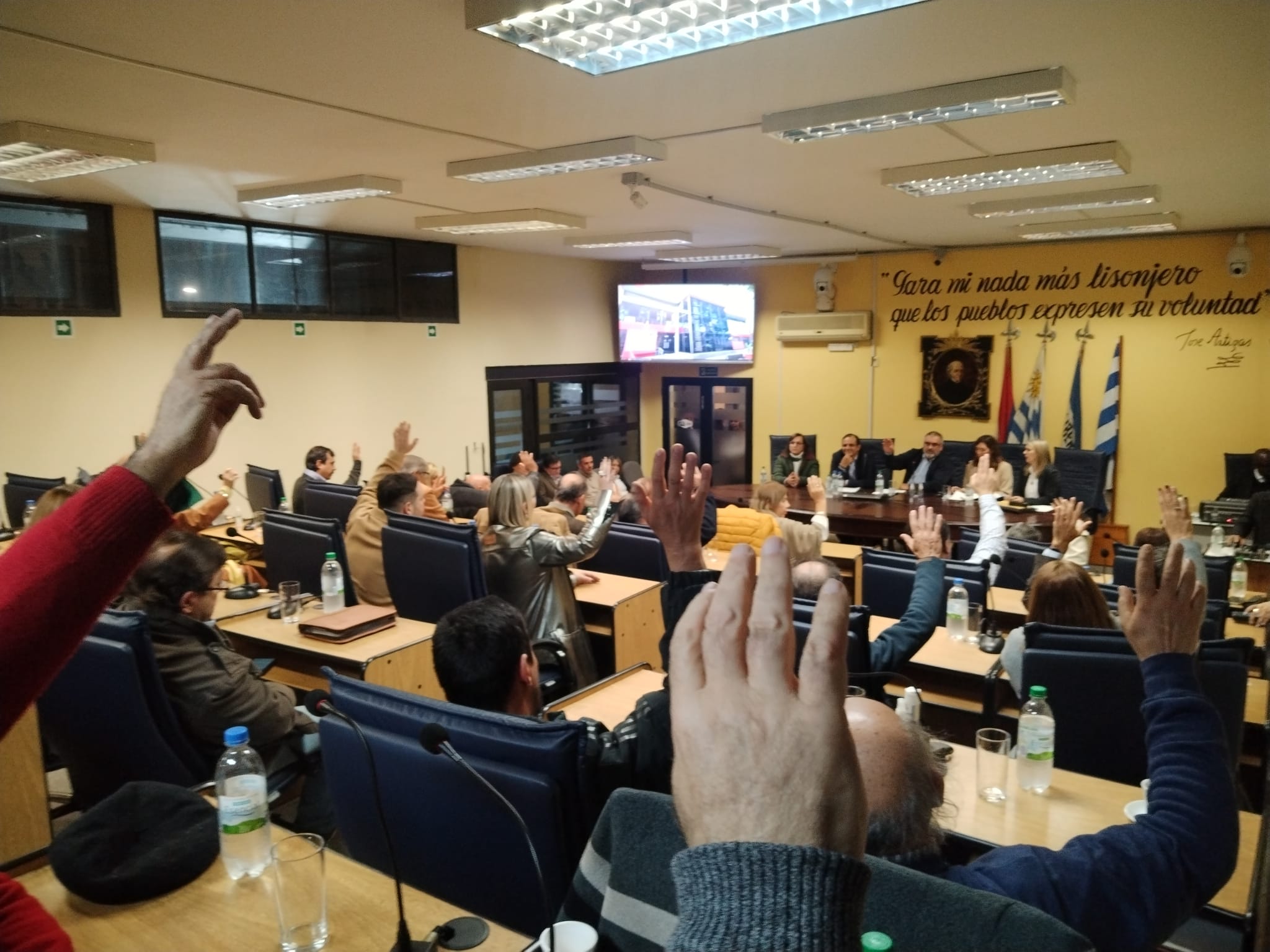 “Cuando me ofrecieron continuar no lo dude”, dijo el reelecto Presidente de la Junta Departamental