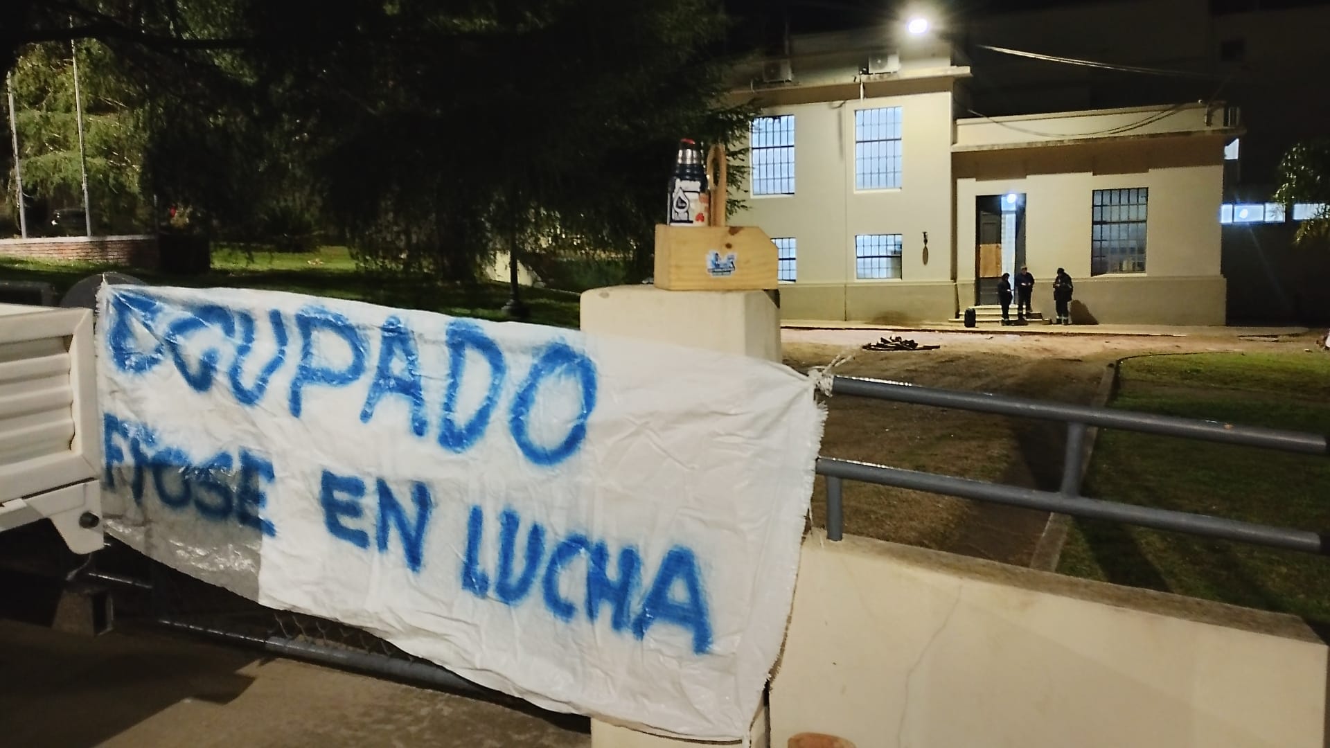 Trabajadores de ose ocupan la planta potabilizadora de Melo