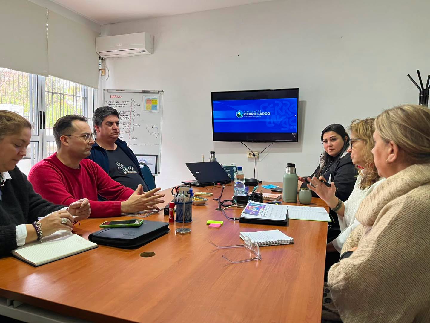 La Intendencia de Cerro Largo y el Municipio de Bagé afianzarán un proceso de intercambio en materia cultural