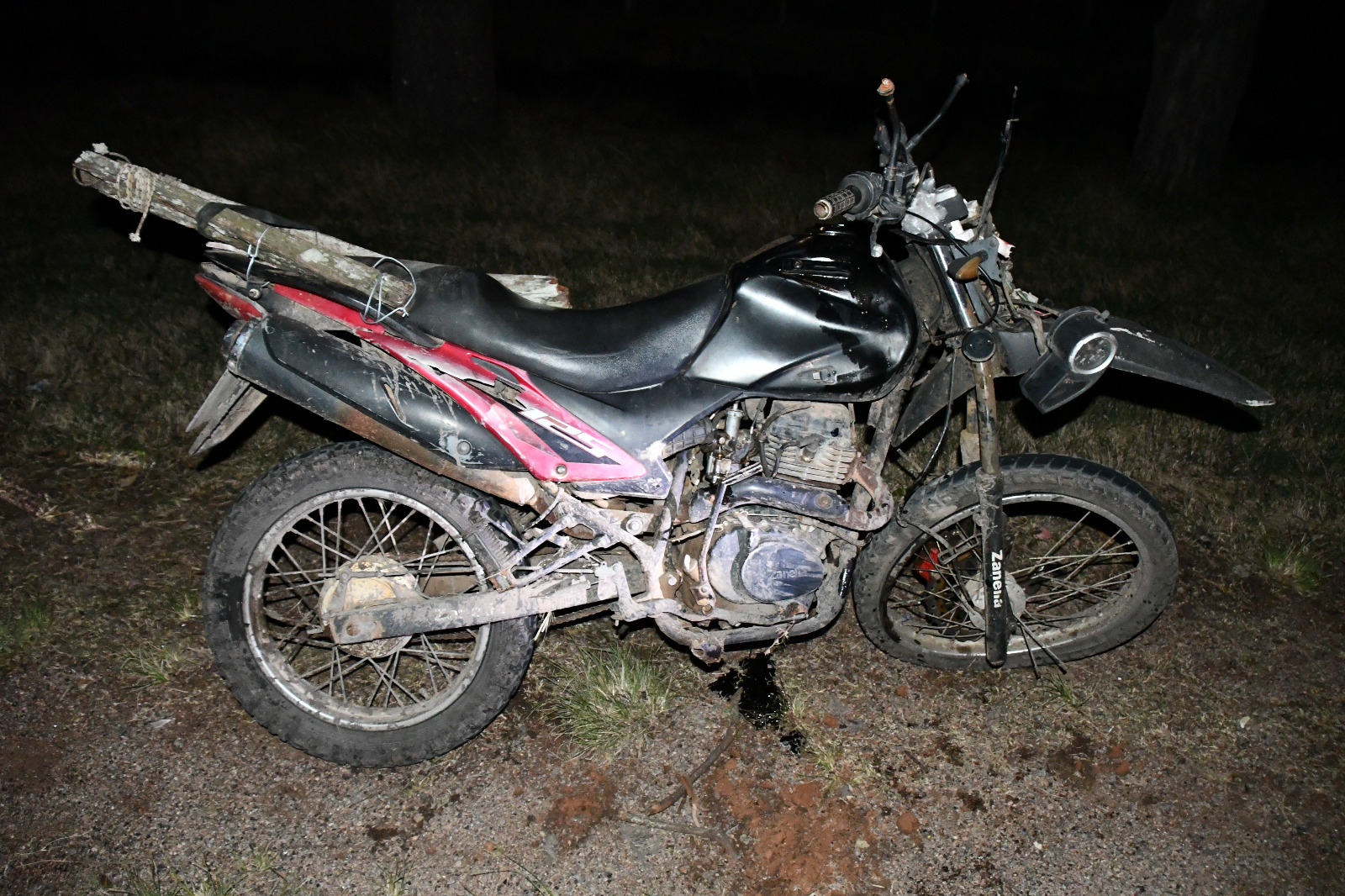 Un hombre sufrió lesiones de consideración al protagonizar un siniestro en ruta 8