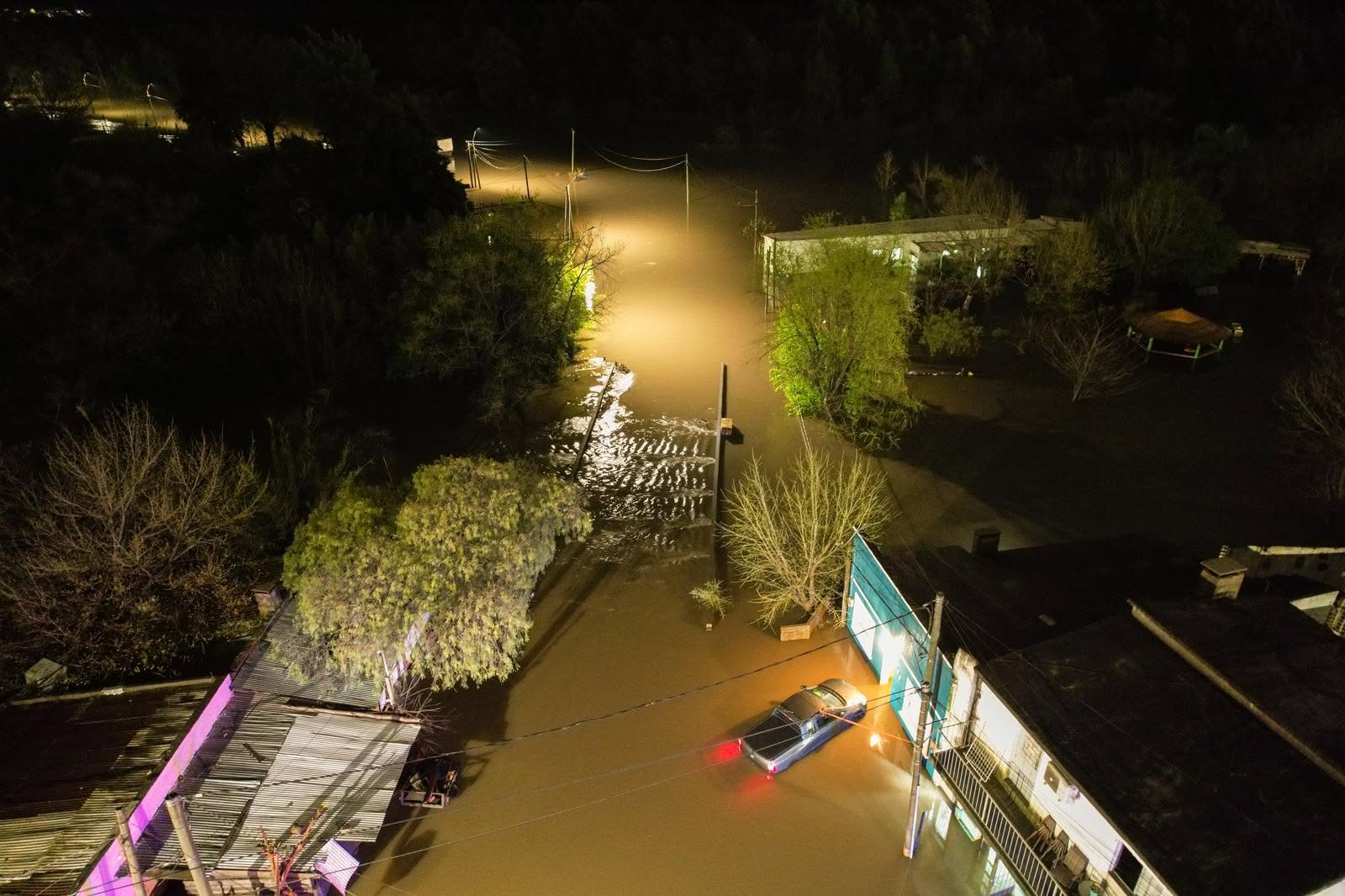 El Ministerio de Desarrollo Social inició un trabajo de acercamiento y relevamiento de familias que habitan zonas inundables