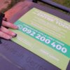 700 contenedores intra domiciliarios distribuye hoy en barrio Ruíz la Intendencia de Cerro Largo
