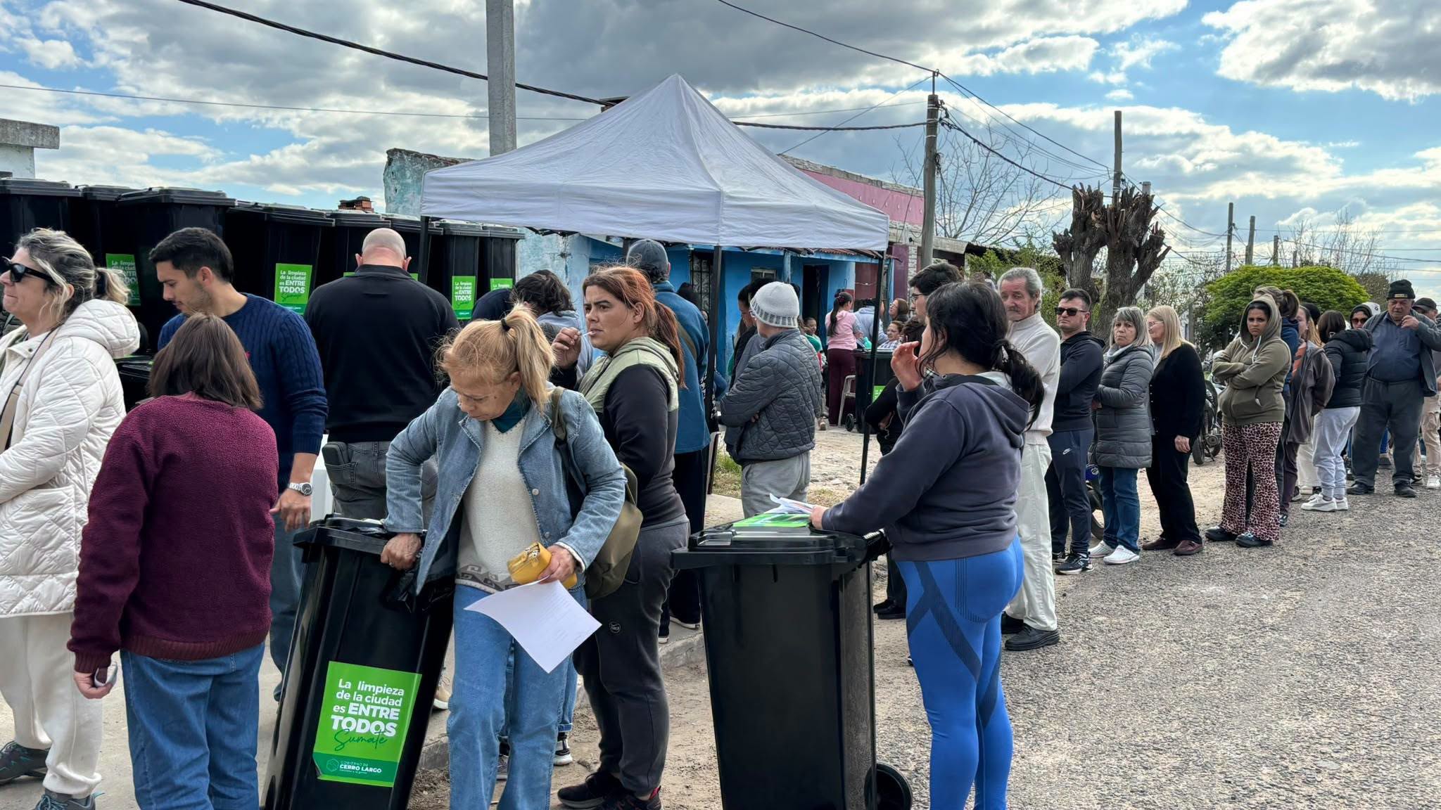 Vecinos de barrio Ruíz coinciden en que el cambio en el sistema de recolección de residuos será positivo