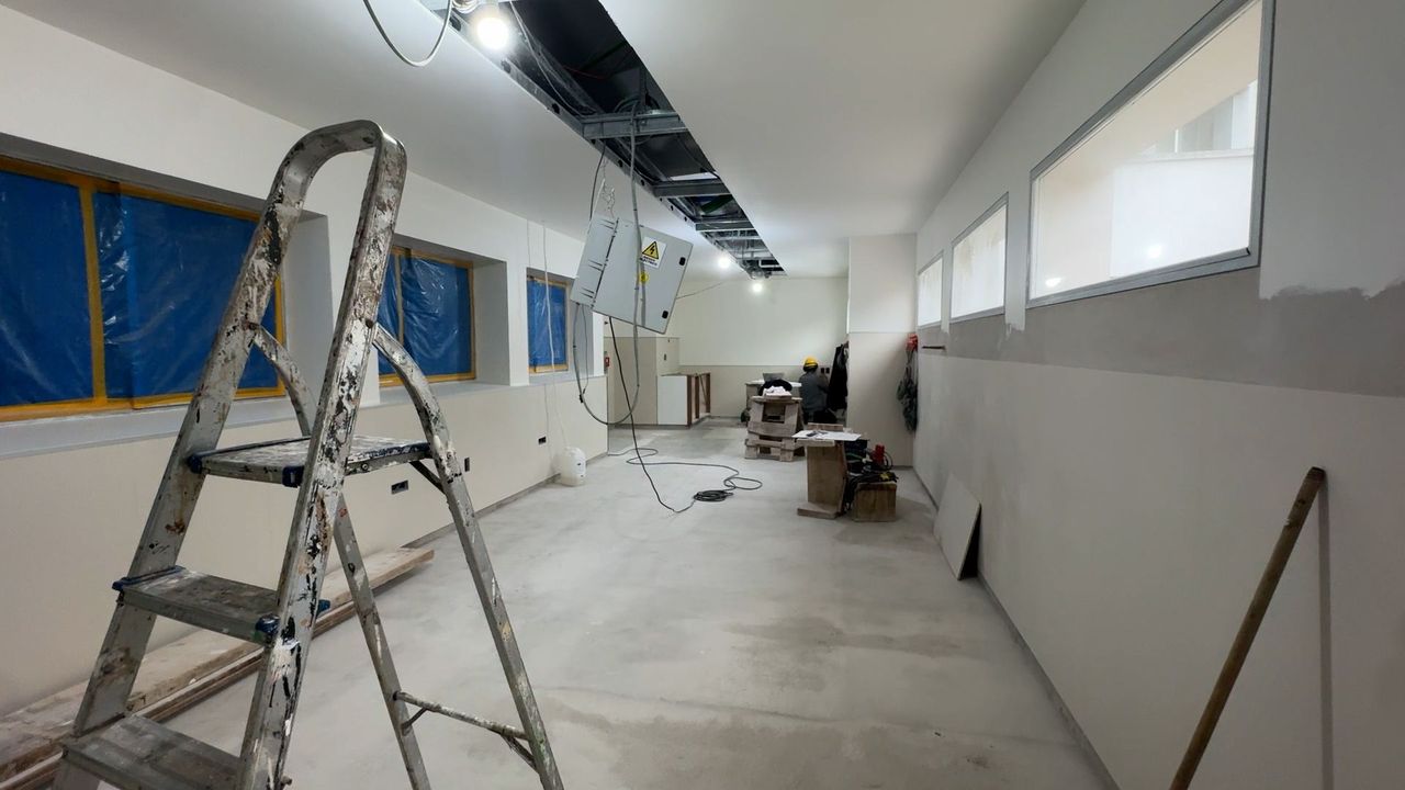 Camcel proyecta nuevas obras y recorre la etapa final de la construcción del block quirúrgico y el IMAE traumatológico