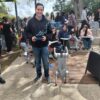 Un joven cerrolarguense recorre el Mundo con un perro robot