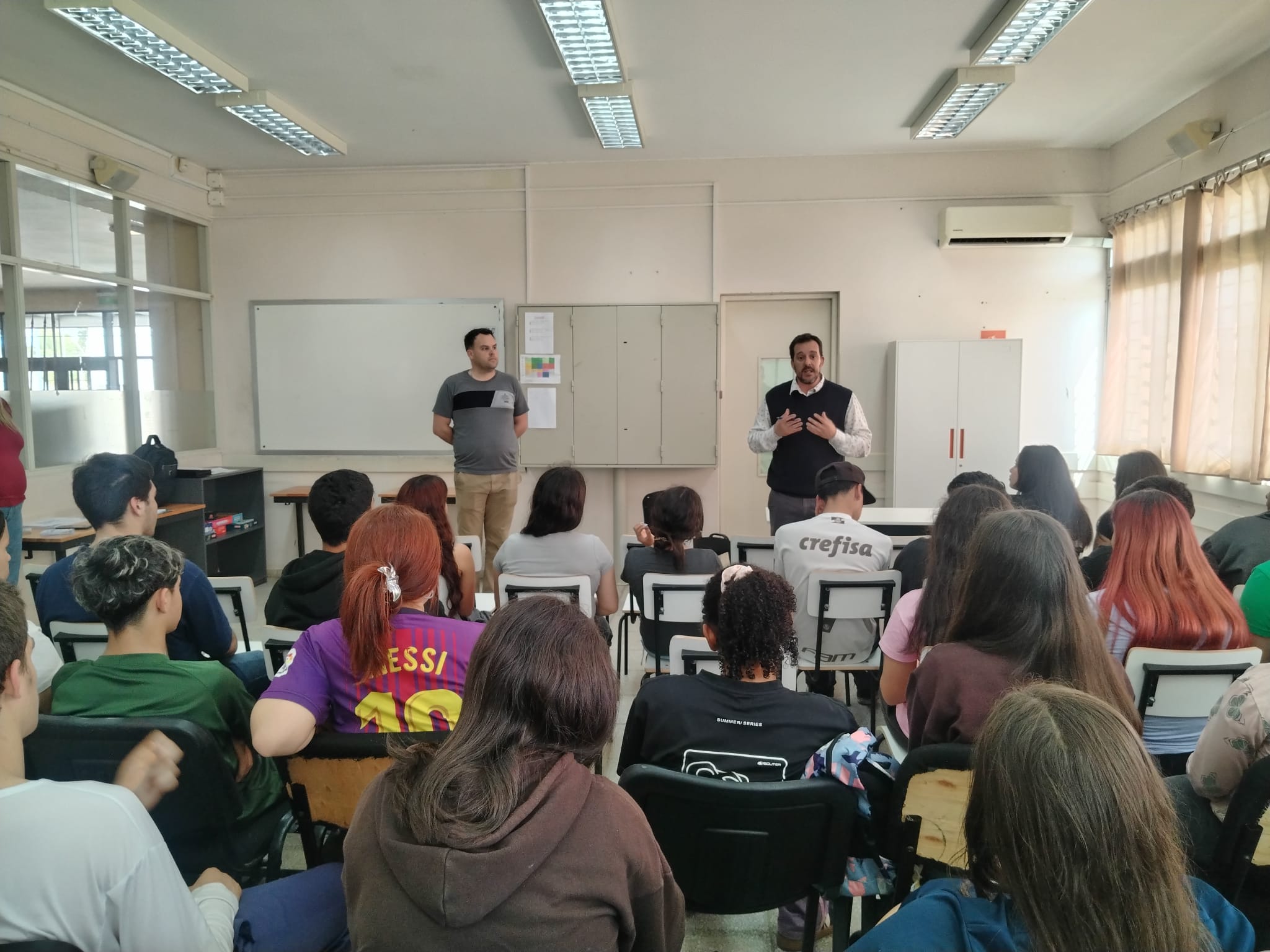 Con algo más de 30 participantes dio inicio el taller de educación vial en el liceo Nº 4