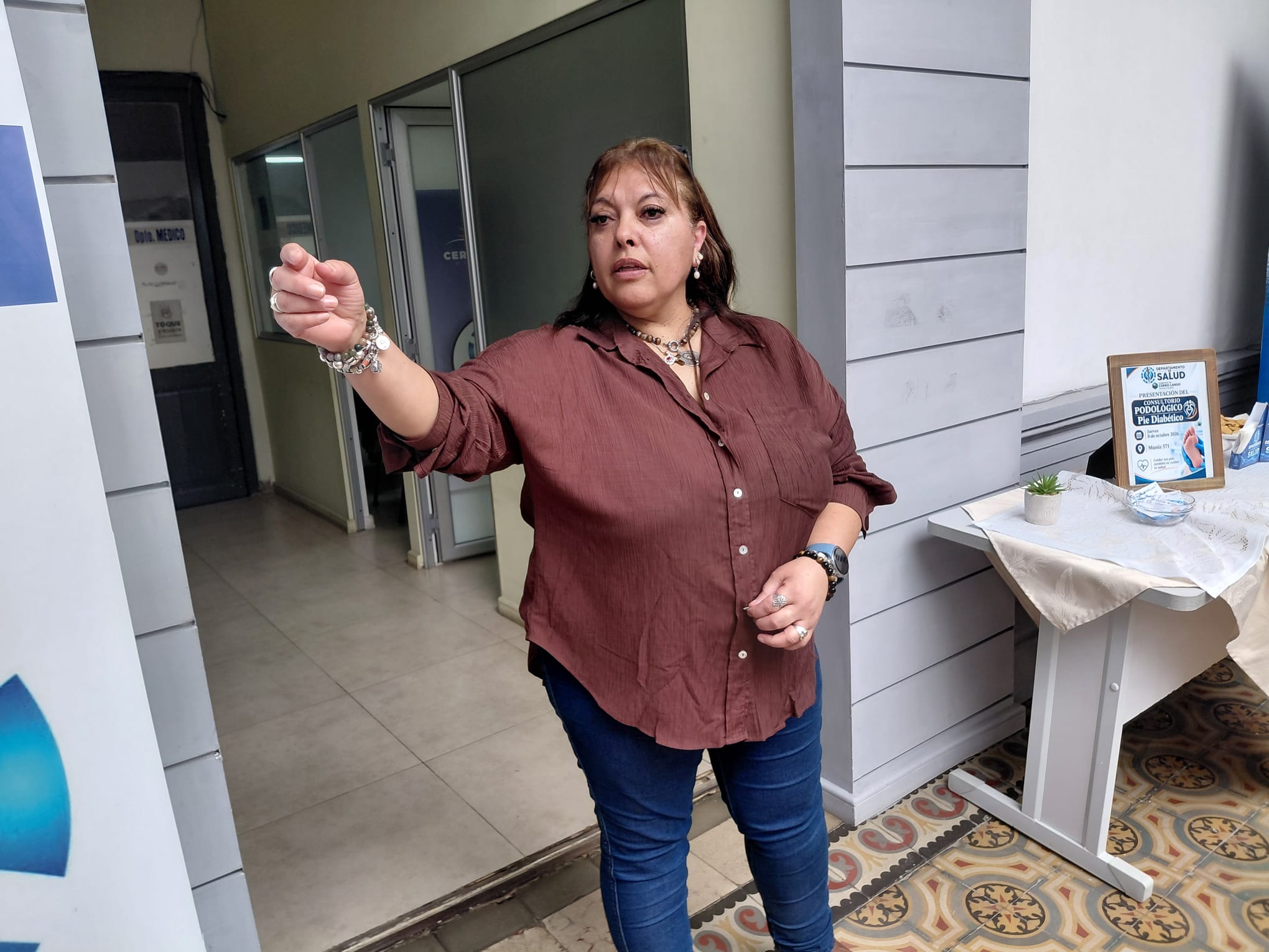 Tras una trabajo inter institucional se presentó hoy en Melo el primer consultorio podológico especializado en pie diabético