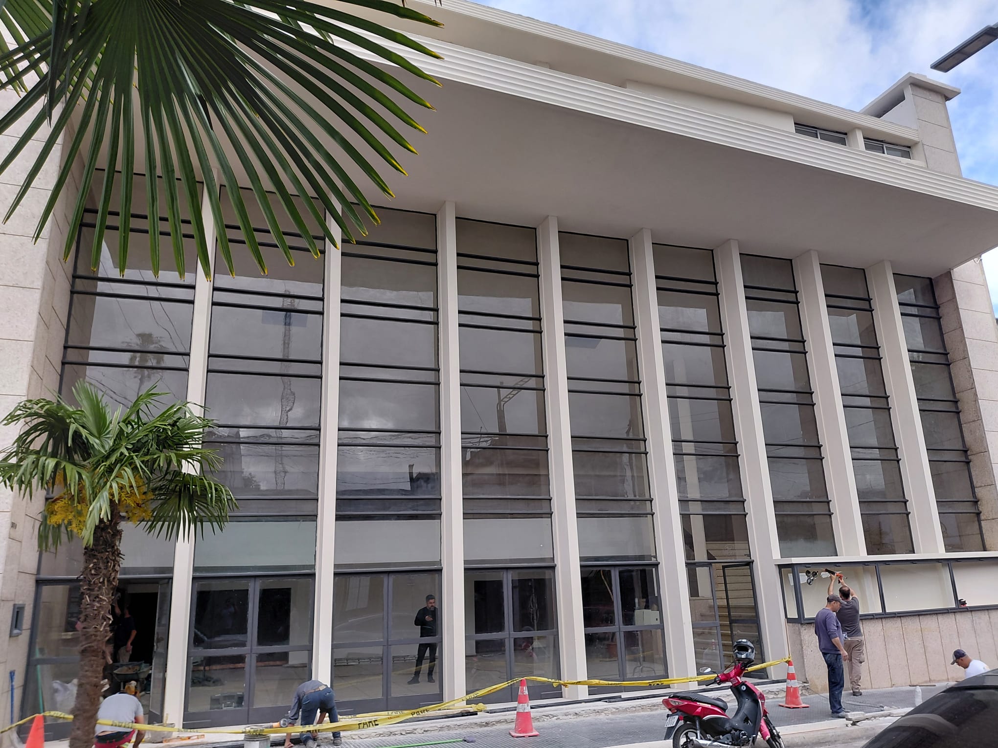 “La estructura edilicia del cine está muy bien”, dijo uno de los integrantes de la Dirección de Obras de la Intendencia